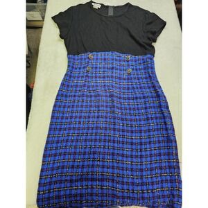 Vintage K Studio NWT 80s Style Dress & Matching Jacket With Shoulder Pads‎ Sz 12